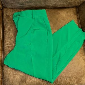 Express Green Ankle Pant